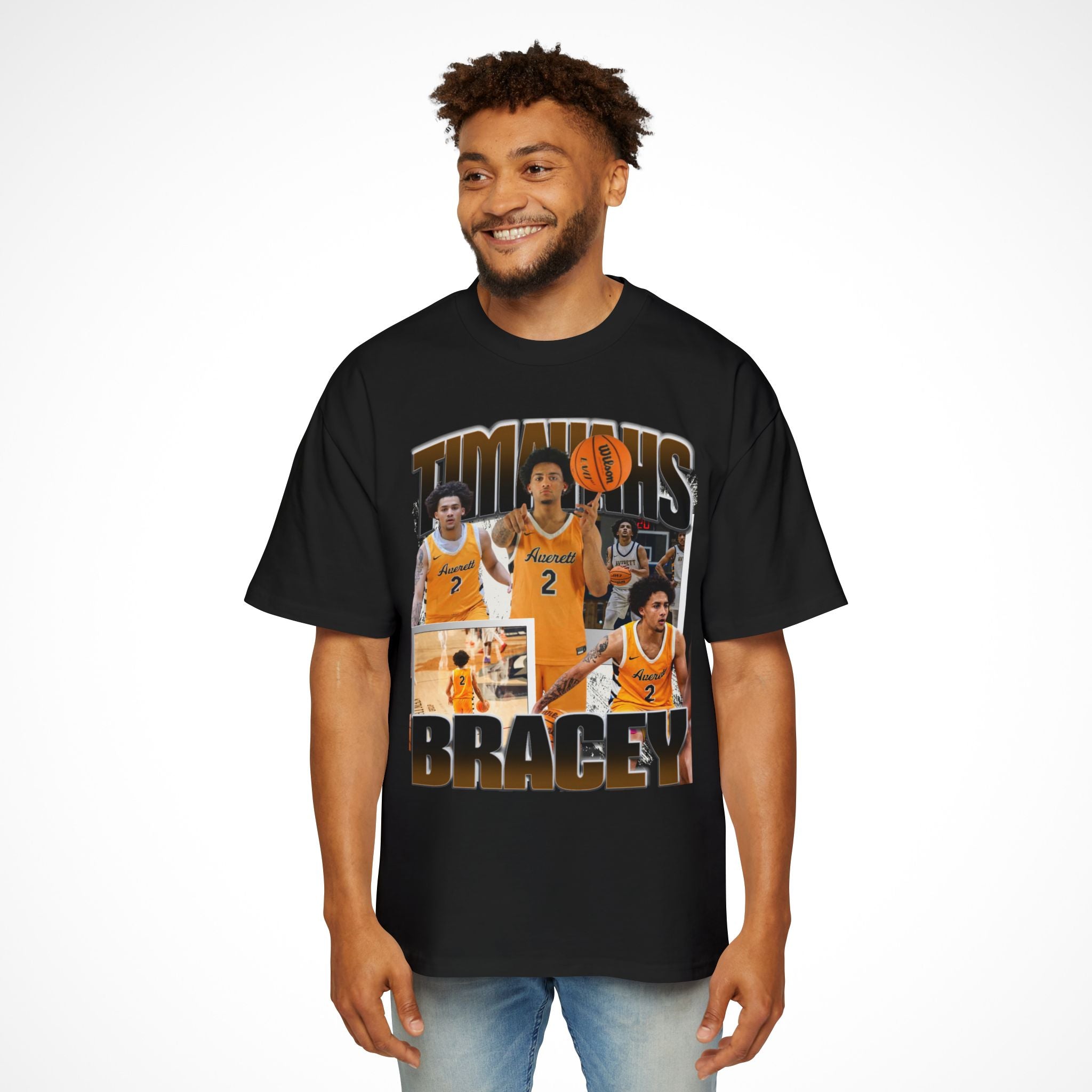 Timahays Bracey Graphic Oversized Tee